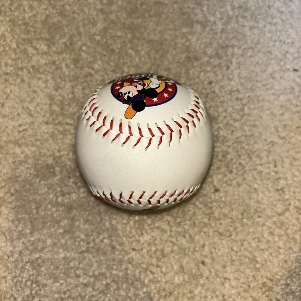 Walt Disney World Baseball Disney Athletics Mickey Mouse Souvenir Ball
